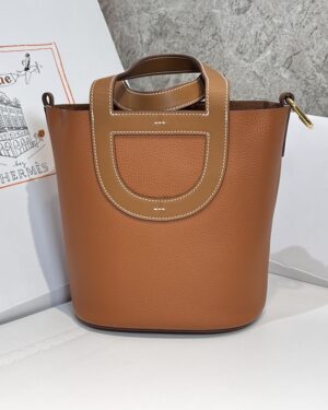 [에르메스] 인더루프 18cm Clemence/ Gold - Gold