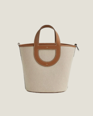 [에르메스] 인더루프 23cm Canvas Swift/ Ercu /Beige /Gold