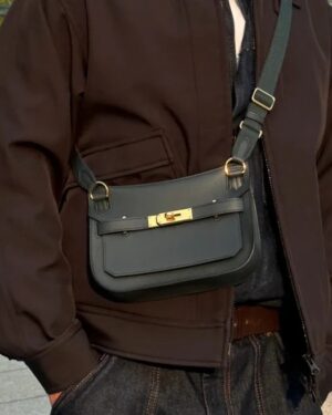 [에르메스] 집시에르 23cm Swift/ Noir - Gold