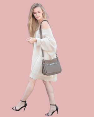 [에르메스] 집시에르 28cm Clemence/ Etoupe - Silver