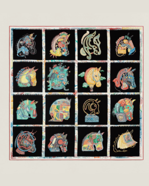 [에르메스] Chevaloscope 스카프 90