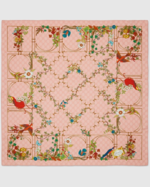 [구찌] 프린트 실크 까레 7770663G0015800 (3 COLORS)