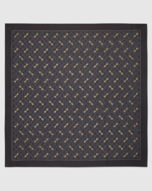 [구찌] 프린트 실크 까레 6625763G0011000