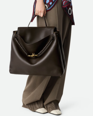 [보테가베네타] 차오차오 토트백 라지 브라운 826195