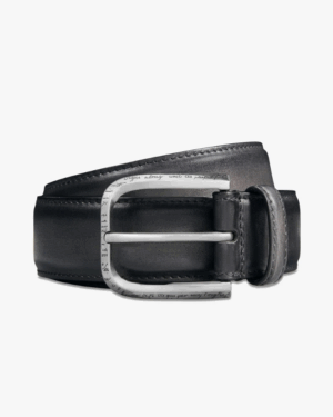 [벨루티] 커브 레더 벨트 - 35mm C0085-V1