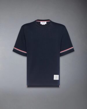 [톰브라운] 코튼 럭비 숏 슬리브 티 MJS282A (3 COLORS)