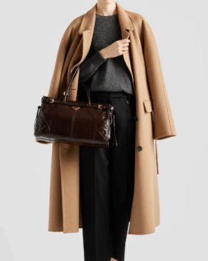 [프라다] 보니 라지 가죽 핸드백 1BA433