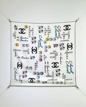 [샤넬] 스퀘어 스카프 (2 COLORS)