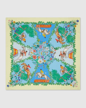 [구찌] 프린트 실크 까레 810870 (2 COLORS)