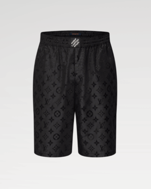 [루이비통] 모노그램 무아레 자카드 실크 쇼츠 1AGTN1