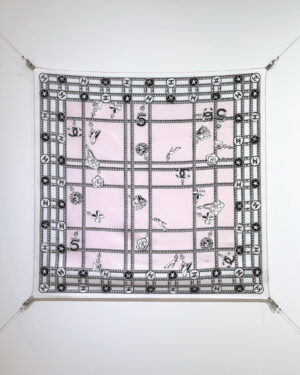 [샤넬] 스퀘어 스카프 (2 COLORS)