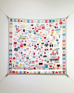 [샤넬] 스퀘어 스카프