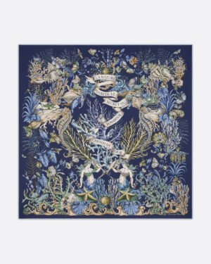 [디올] Dior Cabinet de la Mer 90 스퀘어 스카프 51CAM090I611