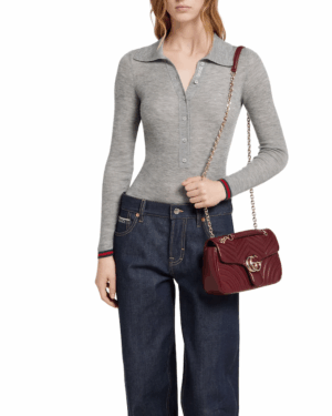 [구찌] GG 마몽 미디엄 숄더백 837267