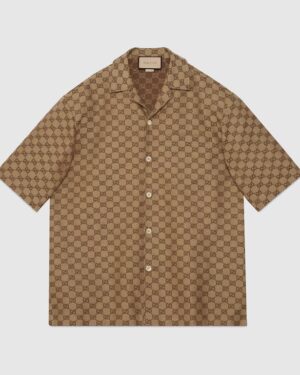 [구찌] GG 리넨 혼방 캔버스 셔츠 742707 ZAM7G 2580