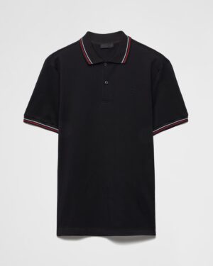 [프라다] 쇼트 슬리브 피케 폴로 셔츠 UJN765 (2 COLORS)