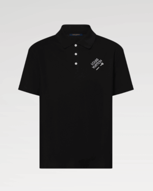 [루이비통] 시그니처 폴로 위드 엠브로이더리 블랙 1AATR7