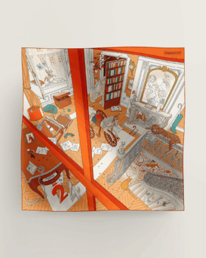 [에르메스] Mystere au 24 스카프 90 H004106S