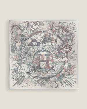 [에르메스] Please Hold The Line 스카프 90 H004187S