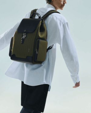 [리모와] 네버 스틸 캔버스 플랩 백팩 스몰 카키 52523001