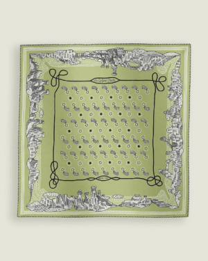 [에르메스] Star Star Bandana 스카프 90