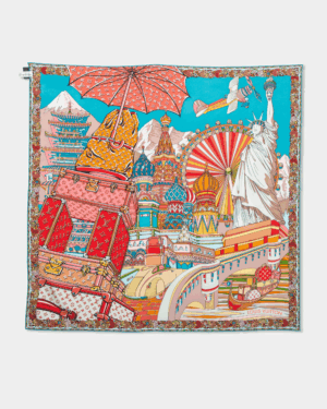 [루이비통] 스퀘어 스카프