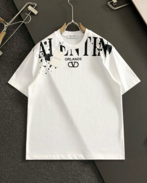 [발렌티노] 크루넥 반팔 티셔츠