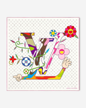 [루이비통] LV x TM 모노그램 슈퍼플랫 스카프 90 (2 COLORS)