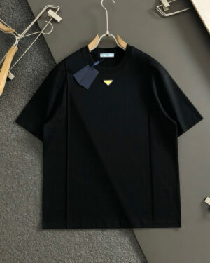 [프라다] 크루넥 반팔 티셔츠