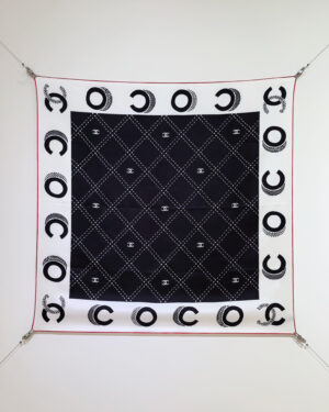 [샤넬] 스퀘어 스카프