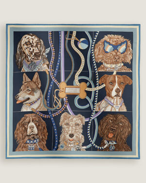 [에르메스] Jour de Casting 스카프 90 (5 COLORS)