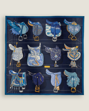 [에르메스] Tous en Selle 스카프 90 H004204S (5 COLORS)