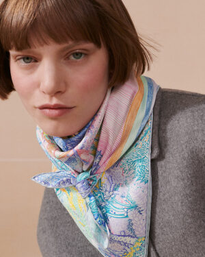 [에르메스] Les Folies du Faubourg 스카프 90 H004147S (2 COLORS)