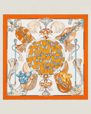 [에르메스] Cavalcades 스카프 90 H001829S (3 COLORS)