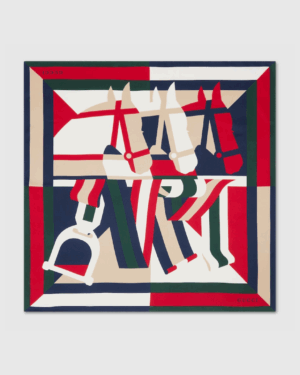 [구찌] 프린트 실크 까레 811167 3G001 2074 (2 COLORS)