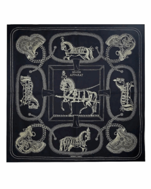 [에르메스] 그랑 아파라트 포에버 까레 스카프 90 H001364S ( 2 COLORS)