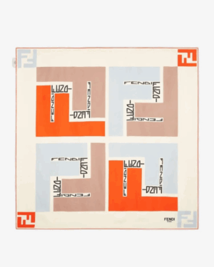 [펜디] FF 멀티컬러 실크 스카프 FXT091AOJ6F1ODU