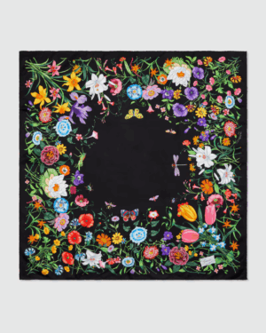 [구찌] 프린트 실크 트윌 까레 699506 3G001 1088 (2 COLORS)