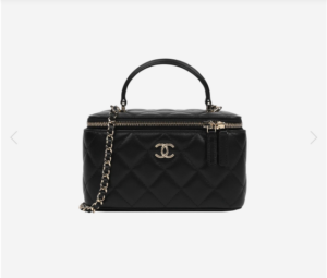 [베트남 출고] 샤넬 체인 코스메틱 케이스 램스킨 AP2199