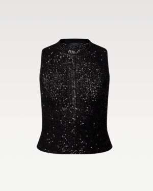 [루이비통] 반짝이 니트 나시 탑 1AHIHH