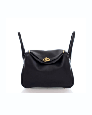 [에르메스] 린디 26cm Swift/ Noir/Rough H - Gold