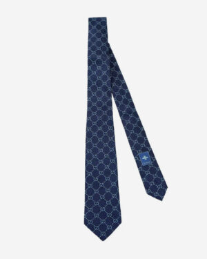 [구찌] GG 패턴 실크 타이
