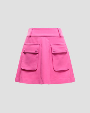 [지포어]  치마 포켓 플리츠 스커트 GNKCM25201PIX  (2 COLORS)