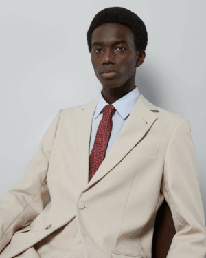 [구찌] 홀스빗 천연 실크 자카드 넥타이