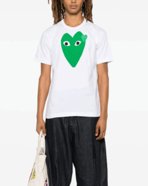 [꼼데가르송] 하트 로고 유니섹스 티셔츠 AZ T060 0511