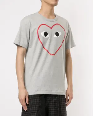 [꼼데가르송] 하트 로고 티셔츠 AX-T266-051 (3 COLORS)