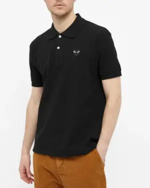 [꼼데가르송] 블랙하트 와펜 폴로 티셔츠 AX T066 0512(3 COLORS)