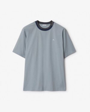 [버버리] EKD 자수 넥 포인트레터링 티셔츠(2 COLORS)