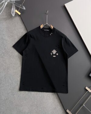 [크롬하츠] 크로스 악세사리 반팔 티셔츠 (2 COLORS)