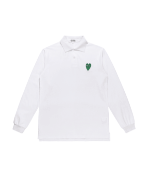 [꼼데가르송] 그린 하트와펜 긴팔 폴로 티셔츠 (3 COLORS)